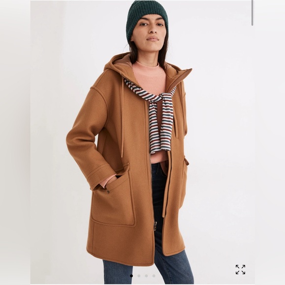 NWT Madewell Lynnford Coat in Insuluxe Fabric - Picture 8 of 11